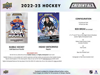 2022-23 Upper Deck Credentials Hockey Hobby