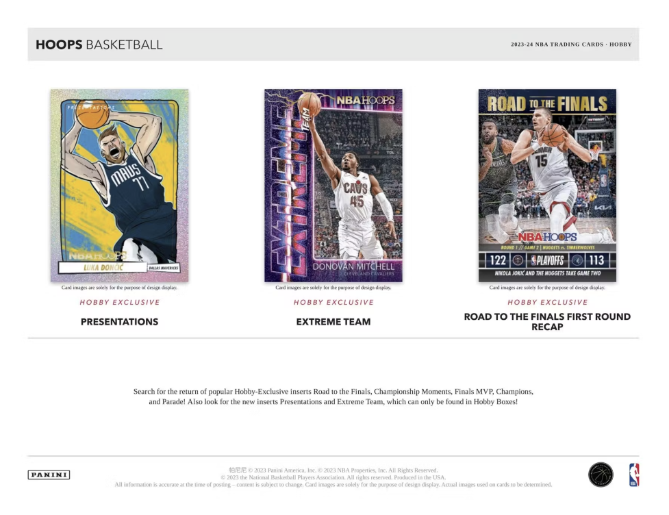 2023-24 Panini Hoops Basketball Hobby