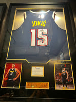 Nikola Jokic Denver Nuggets Autographed & Inscribed Nike #15 Authentic Jersey - Limited Edition #21/21 - Size 48