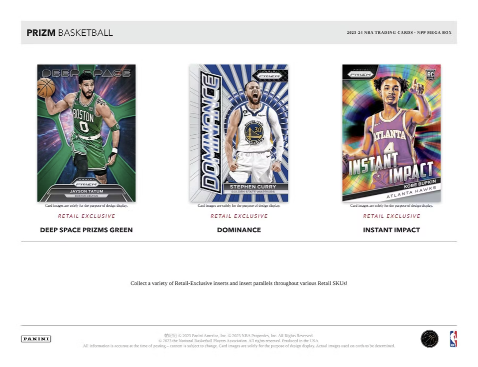 2023-24 Panini Prizm Basketball Mega (Pink Ice Prizms)