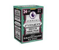 2023-24 Panini Prizm Premier League EPL Soccer 6-Pack Blaster Box (Blue Mosaic Prizms)
