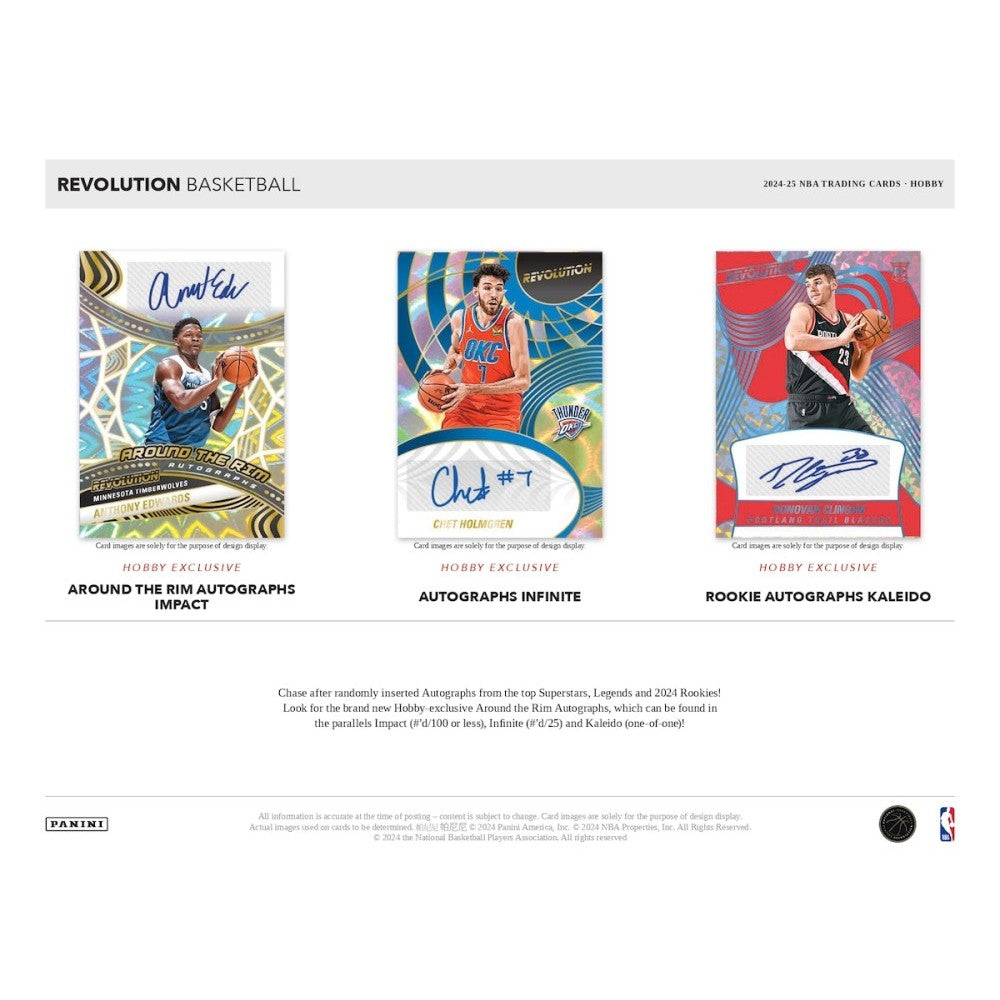 2024-25 Panini Revolution Basketball Hobby Box