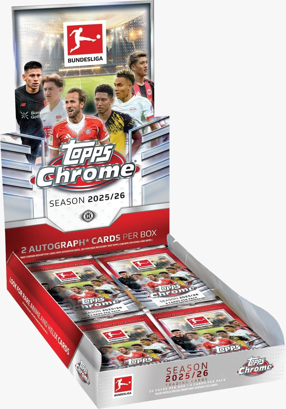 2025-26 Topps Chrome Bundesliga Hobby Box