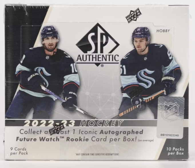 2022-23 Upper Deck SP Authentic Hockey Hobby