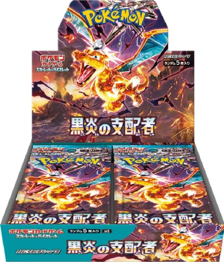 Pokemon TCG 朱與紫 SV3「黒炎の支配者」(Japanese)