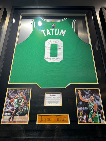Jayson Tatum Boston Celtics Autographed & Inscribed 2020/21 Nike Icon #0 Authentic Jersey - Limited Edition #22/22
