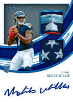2022 Panini Immaculate Football Hobby