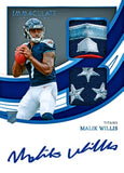 2022 Panini Immaculate Football Hobby