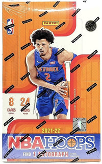 2021/22 Panini NBA Hoops Basketball Hobby 20 Box Case