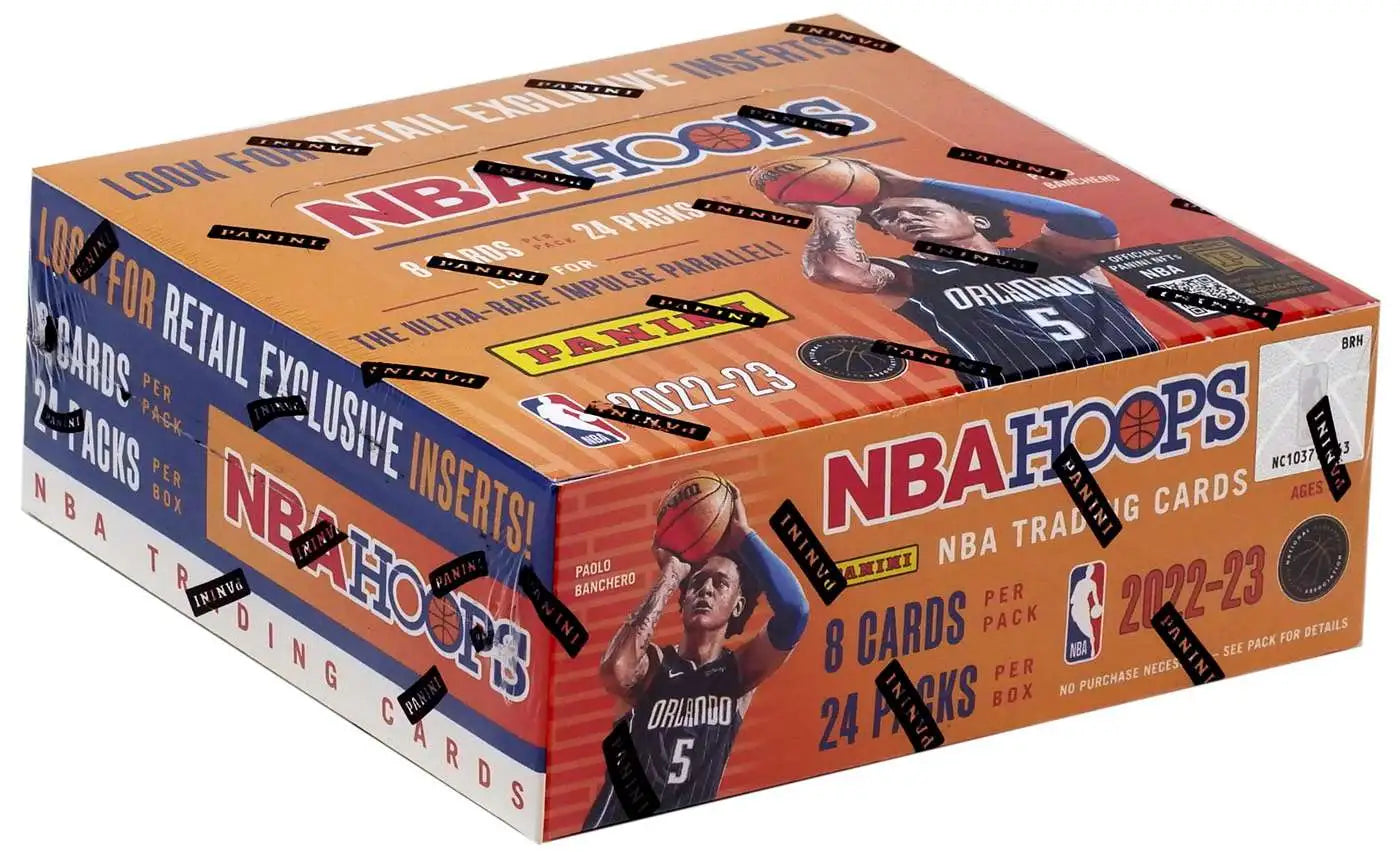 2022-23 Panini Hoops Basketball Retail (24 Packs) Box