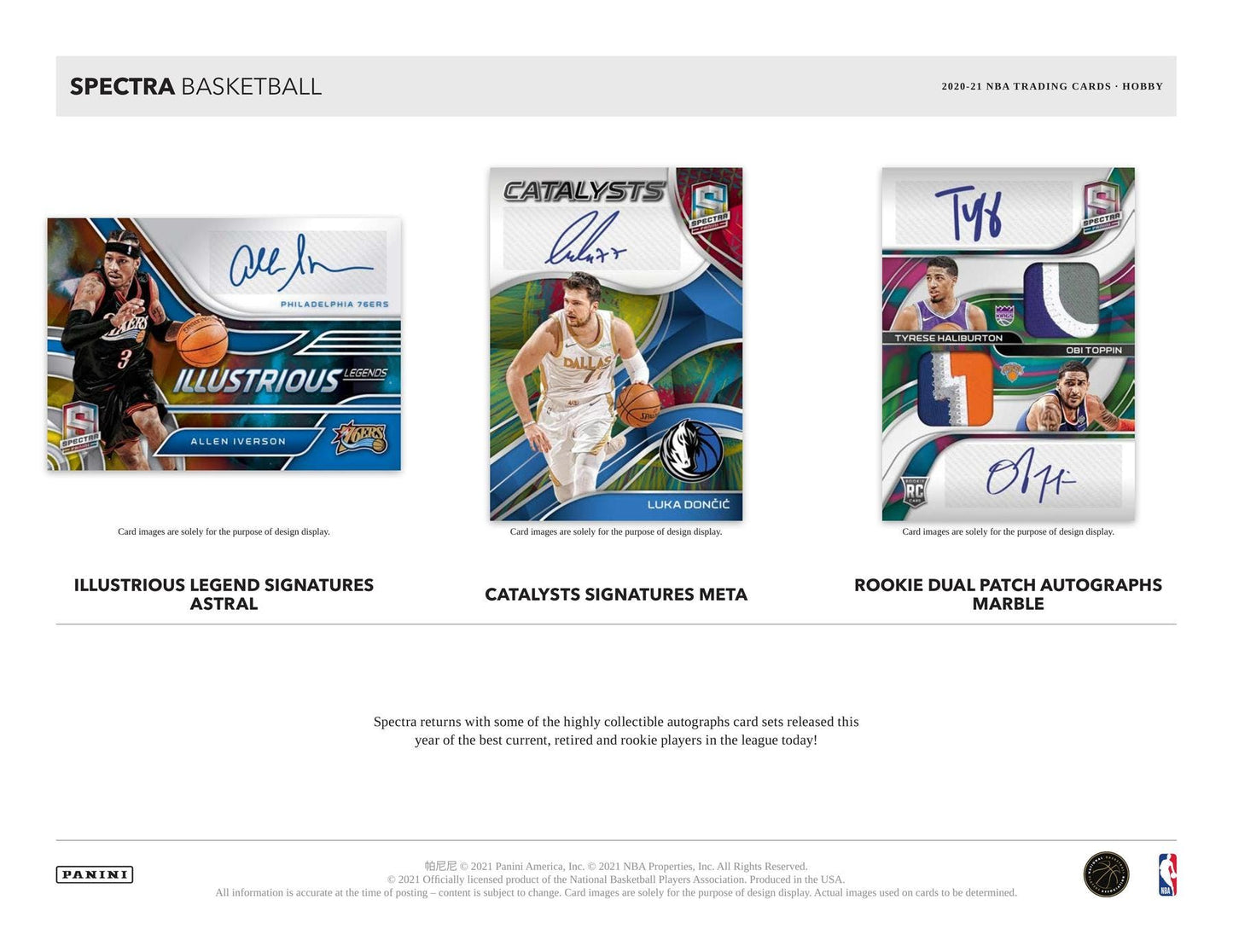 2020/21 Panini Spectra Basketball Hobby Case