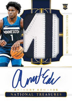2020-21 Panini National Treasures Basketball Hobby Cards Case