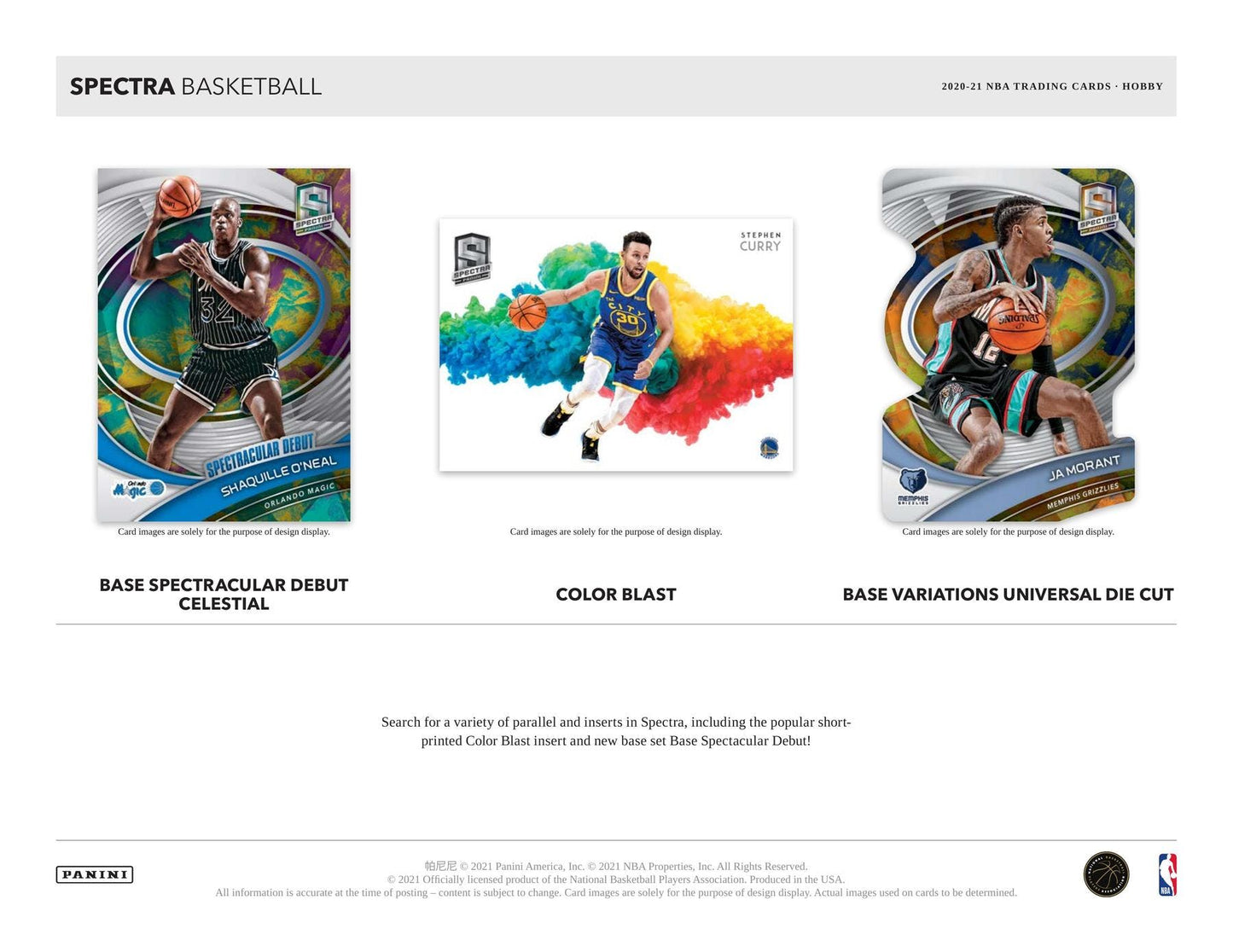 2020/21 Panini Spectra Basketball Hobby Case