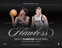 Presell 2020-21 Panini Flawless Basketball 2 Box Case