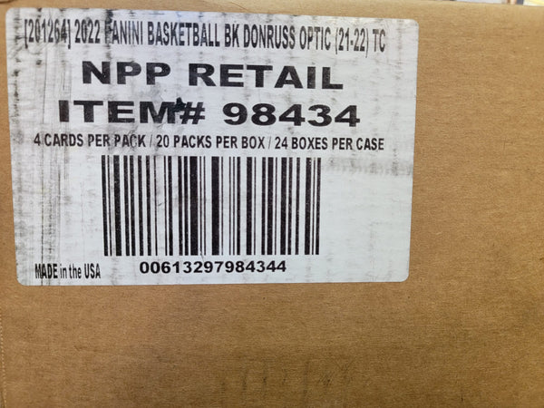 2021-22 Panini Donruss Optic Retail Basketball
