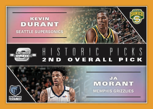 2019-20 Panini Basketball Optic Contenders