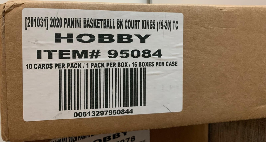 2019-20 Panini Basketball Court Kings Hobby