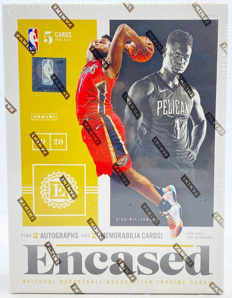 2019-20 Panini Basketball Encased