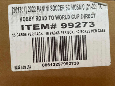 2021-22 Panini Mosaic Road to FIFA World Cup Soccer Hobby