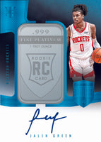 2021-22 Panini Eminence Basketball 1ST OFF THE LINE (FOTL)