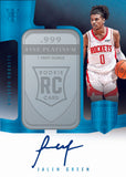2021-22 Panini Eminence Basketball 1ST OFF THE LINE (FOTL)
